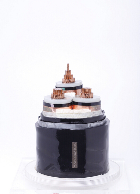 Câble d'alimentation unique de 3,6 kV de 3,6 / 6 kV avec conducteur de cuivre et isolation XLPE pour les applications aériennes