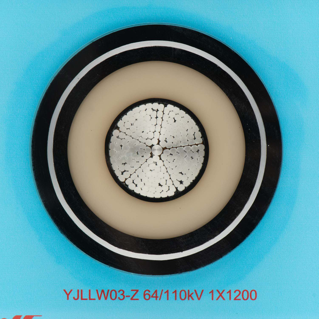 Conducteur d'aluminium isolé XLPE avec fils de cuivre pour câble d'alimentation souterraine étanche