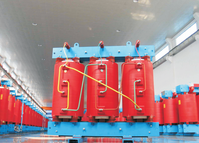 Transformateur de puissance de type sec intérieur de 35KV avec changeur de robinet sur chargement