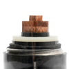 Câble d'alimentation isolé XLPE haute tension avec gaine ondulée en aluminium pour une efficacité de transmission améliorée
