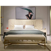 Maison de luxe simple moderne / h&ocirc;tel king size Litt / tissu lit